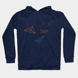 paper airplanes Hoodie